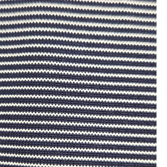 Under Armour Playoff Golf Polo Mens Small Blue Stripe Performance Stretch NWT - Picture 4 of 10